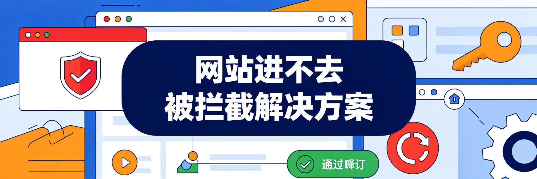 网站进不去，被拦截解决方案